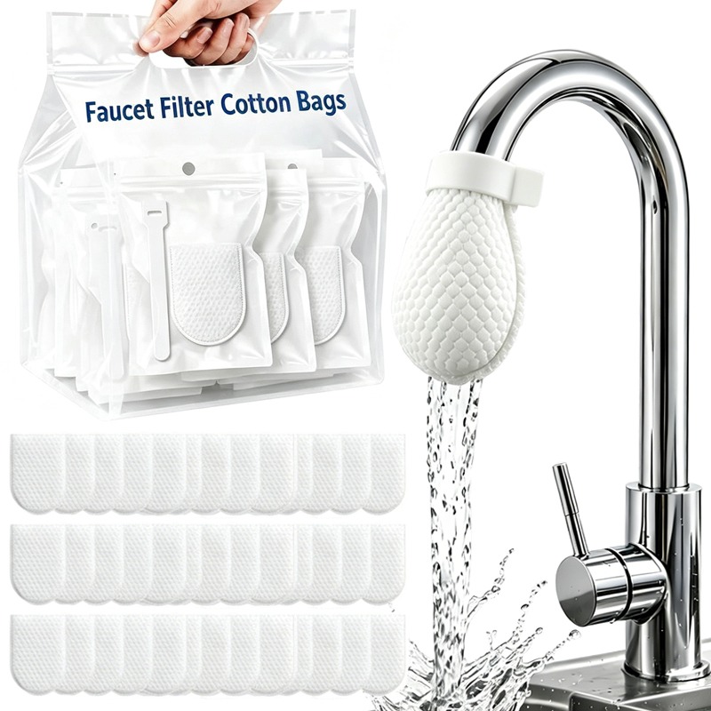Home Bathroom Taps - 300/30x Faucet Filter Cotton Bags With