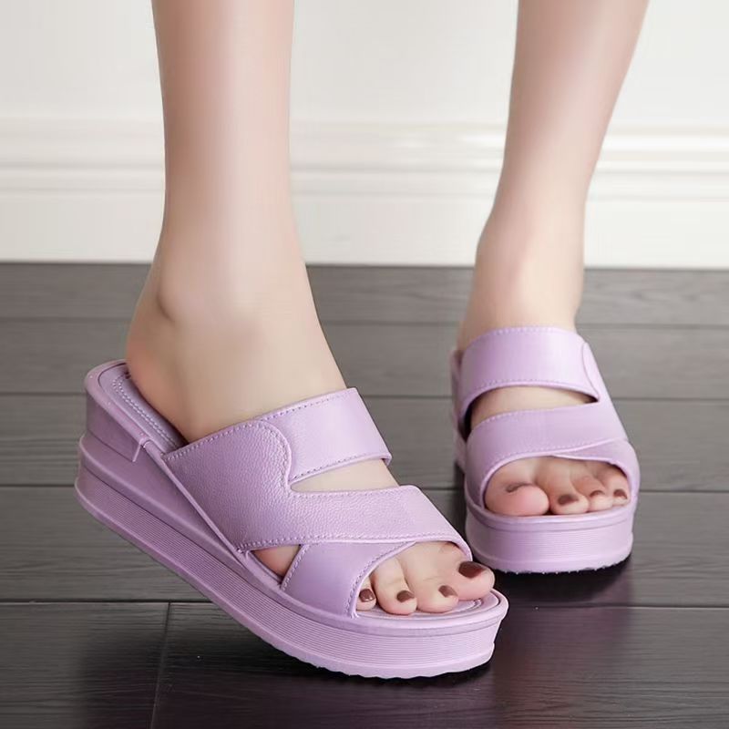 Home Outside Bathroom - New Women's Summer Platform Wedges Hollow