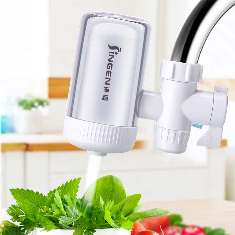 Home Bathroom Faucets - Tap Water Purifier Removable Washable Water