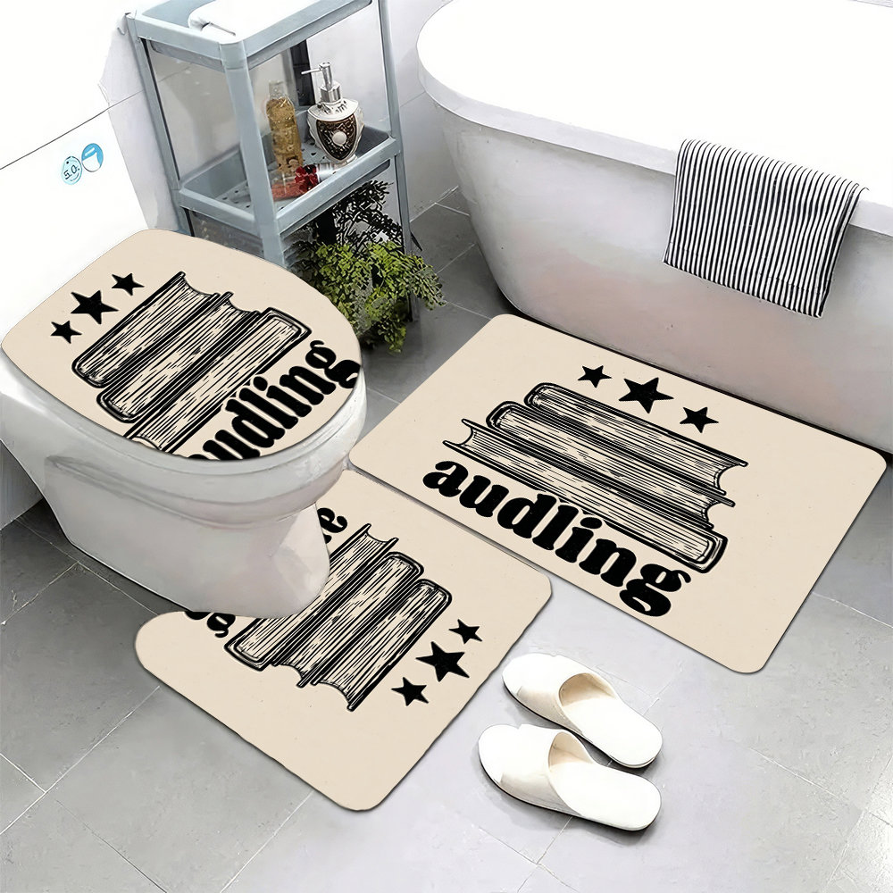 Home Made Bathroom Vanity - Set of 3 Bathroom Mat Set