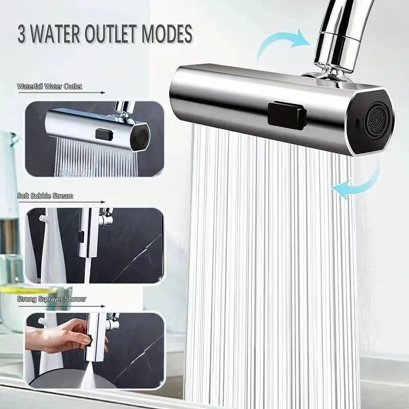 New 3 Modes Kitchen Faucet Uni - Home Bathroom Taps review and price