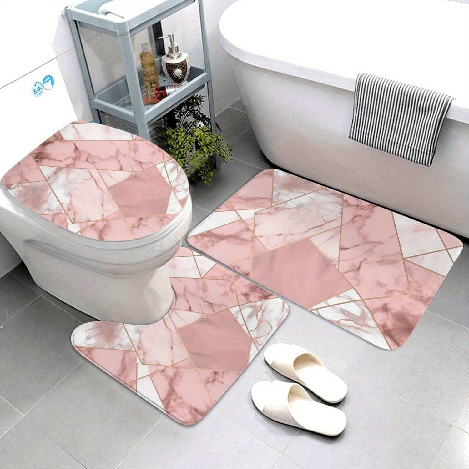 Luxury Marble Bathroom Mat Set - Home Made Bathroom Vanity review and price