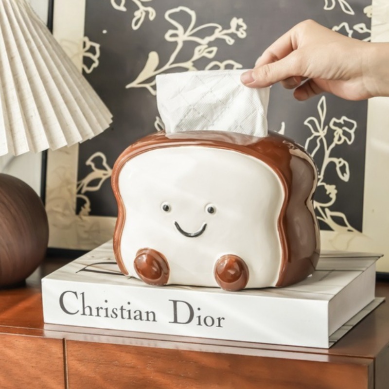 Creative Cartoon Toast Ceramic - Home Decor Bathroom Ideas review and price