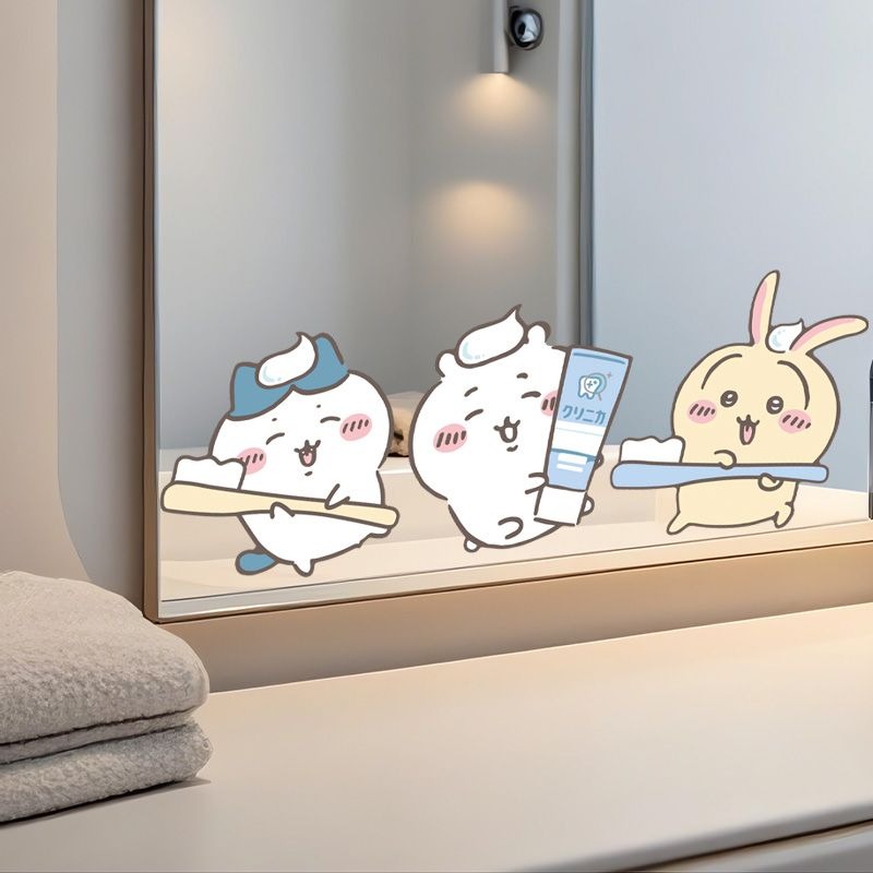 Hot Chiikawa Mirror Stickers S - Home Bathroom Movie review and price