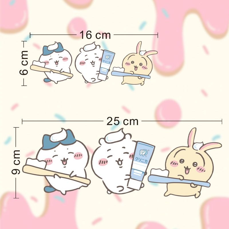 Hot Chiikawa Mirror Stickers S - Home Bathroom Movie review and price