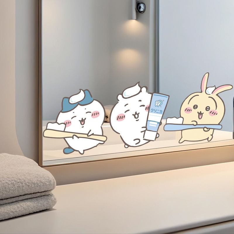 Hot Chiikawa Mirror Stickers S - Home Bathroom Movie review and price