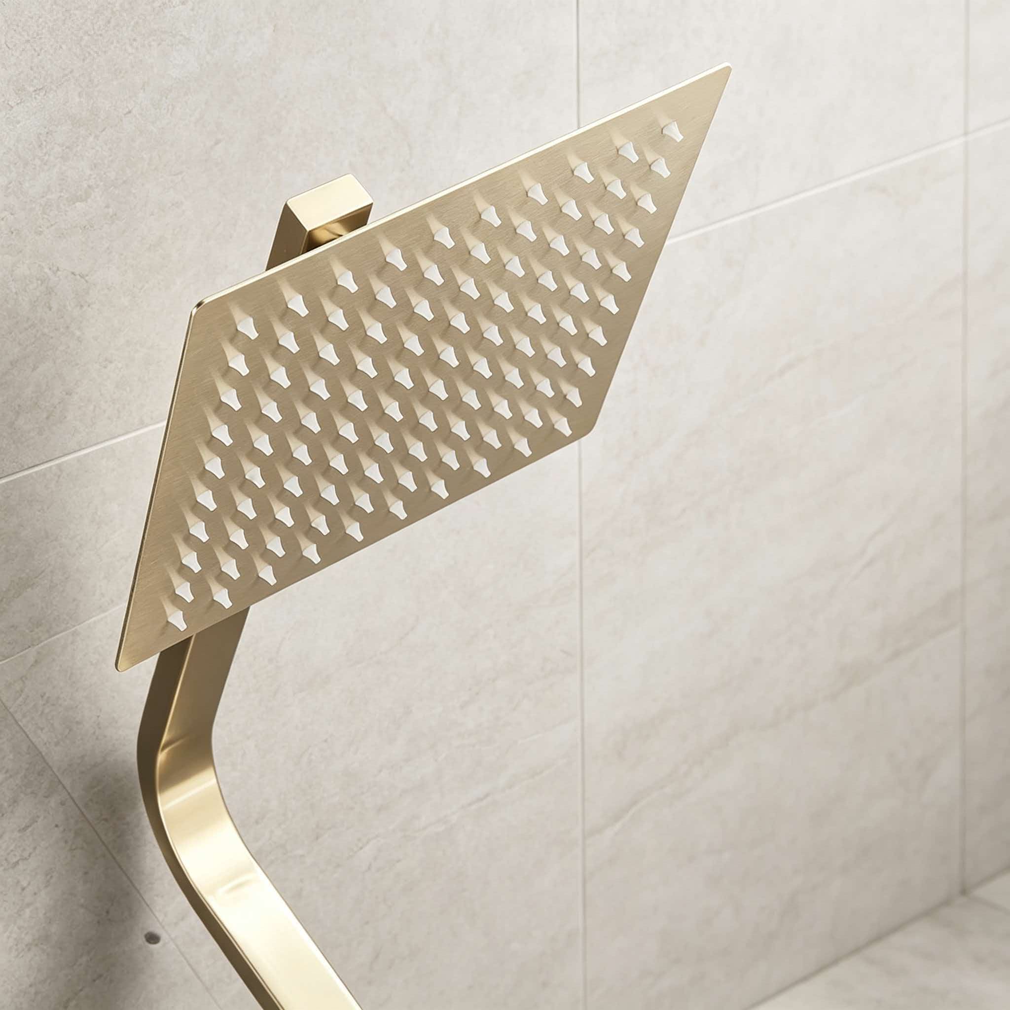 Gold shower set stainless stee - Home Bathroom Faucets review and price