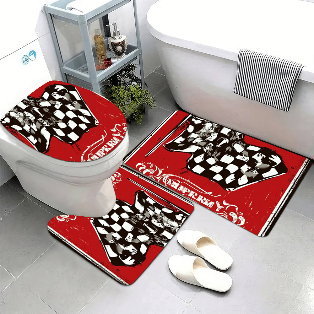 Luxury Bathroom Mat Set 3 Piec - Home Made Bathroom Vanity review and price