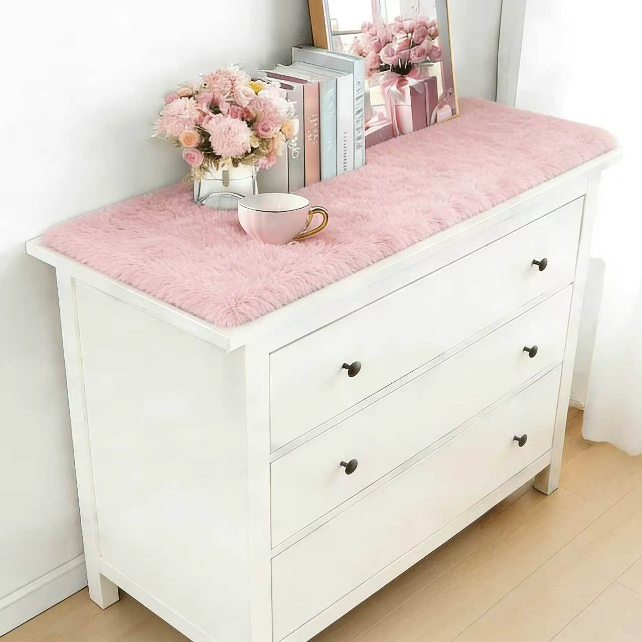 VIKAMA gradient plush carpet l - Home Made Bathroom Vanity review and price