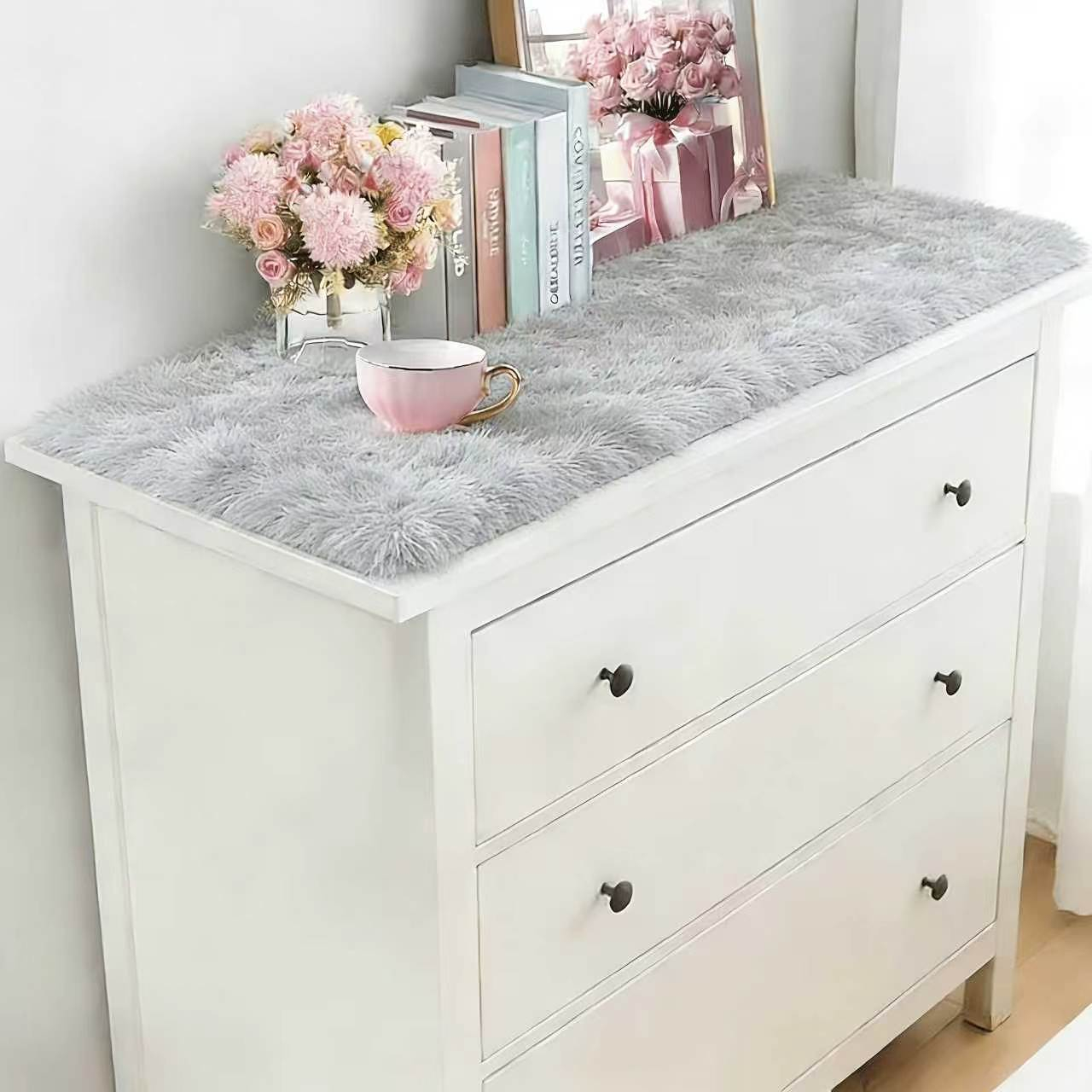 VIKAMA gradient plush carpet l - Home Made Bathroom Vanity review and price