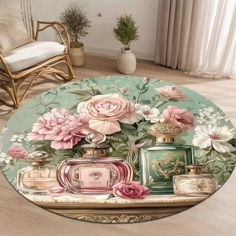 Elegant Retro Flower Perfume V - Home Made Bathroom Vanity review and price