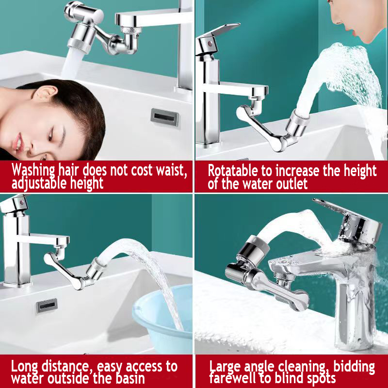 Universal 1080°Rotatable Adjus - Home Bathroom Taps review and price