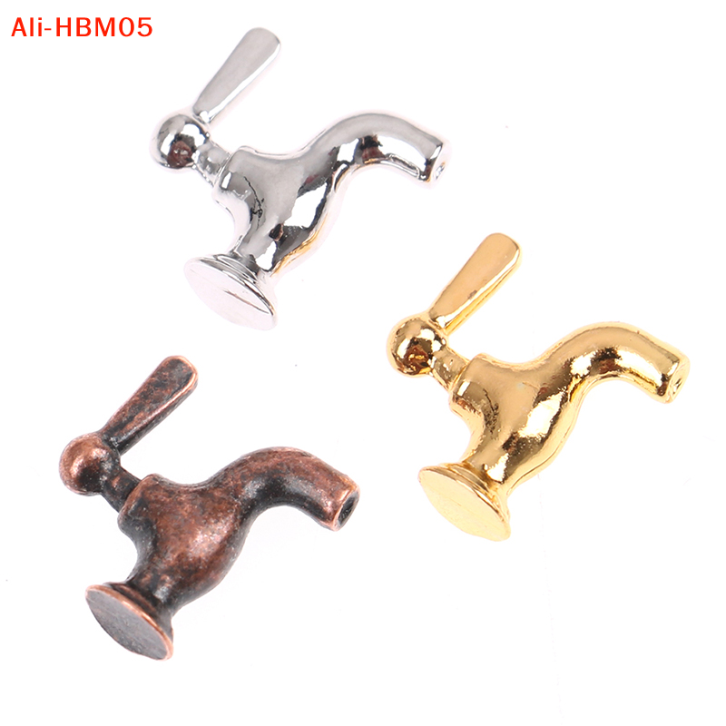 (HB05)4pcs/set 1:12 Dollhouse  - Home Bathroom Taps review and price