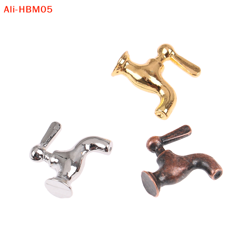 (HB05)4pcs/set 1:12 Dollhouse  - Home Bathroom Taps review and price