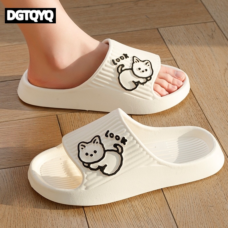 Fashion Cat Women Men Slippers - Home Outside Bathroom review and price