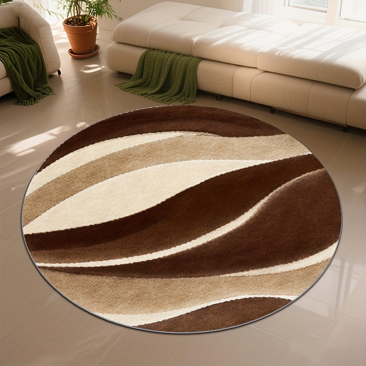Boho Abstract Color Block Roun - Home Made Bathroom Vanity review and price