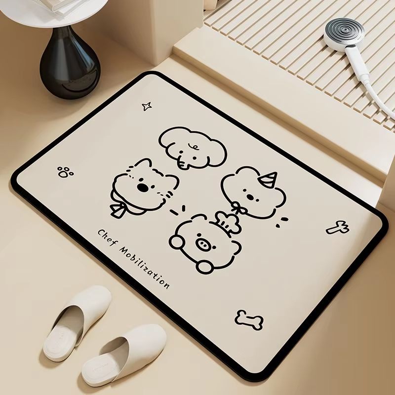 VIKAMA Cute Cartoon-Style Bath - Home Made Bathroom Vanity review and price