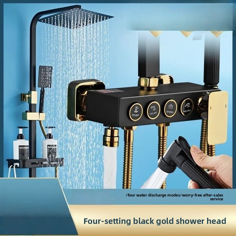 Black Gold Stainless Steel Sho - Home Bathroom Faucets review and price
