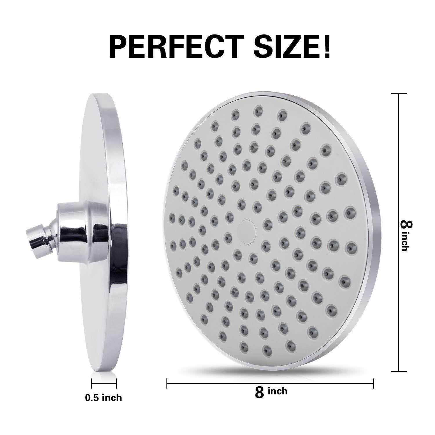 Rainfall Shower Head Big Panel - Home Bathroom Taps review and price