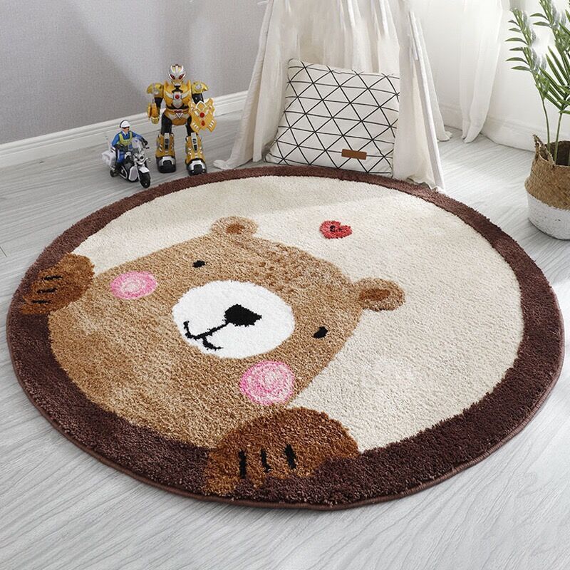 VIKAMA Flannel Cartoon Round C - Home Made Bathroom Vanity review and price