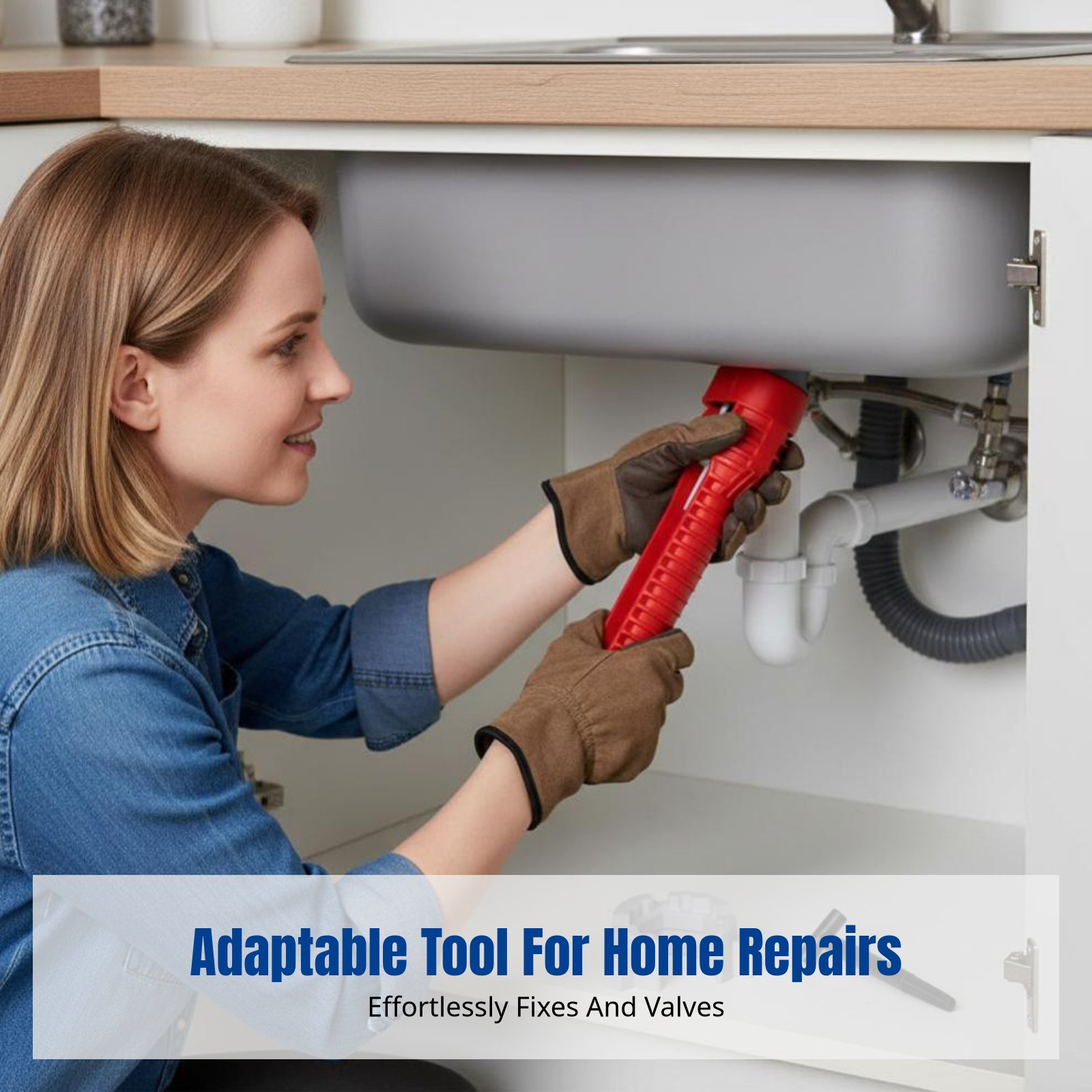 Plumbing Sink Wrench, Multifun - Home Bathroom Faucets review and price