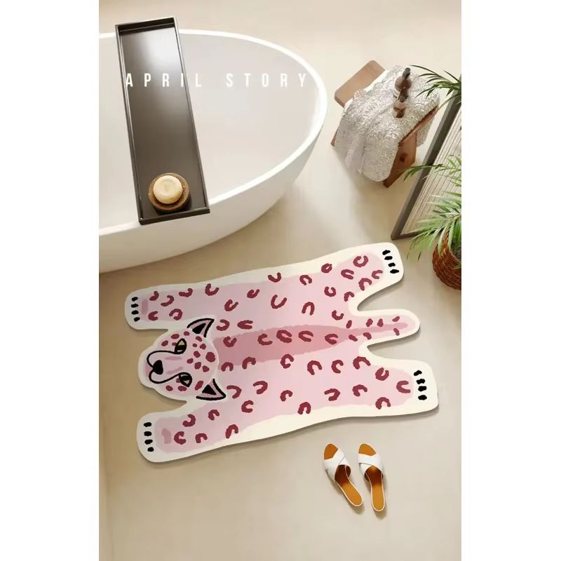 VIKAMA Ins Light Pink Leopard  - Home Made Bathroom Vanity review and price