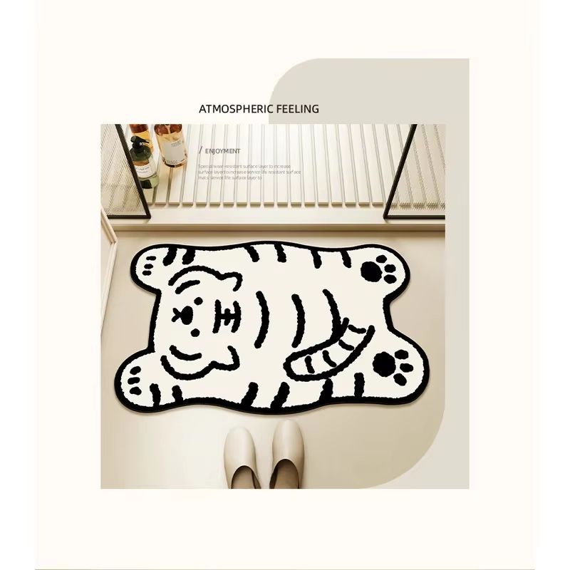VIKAMA Ins Light Pink Leopard  - Home Made Bathroom Vanity review and price