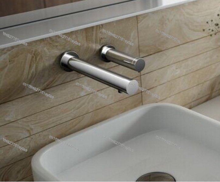 Brass Chrome Automatic Bathroo - Home Bathroom Faucets review and price