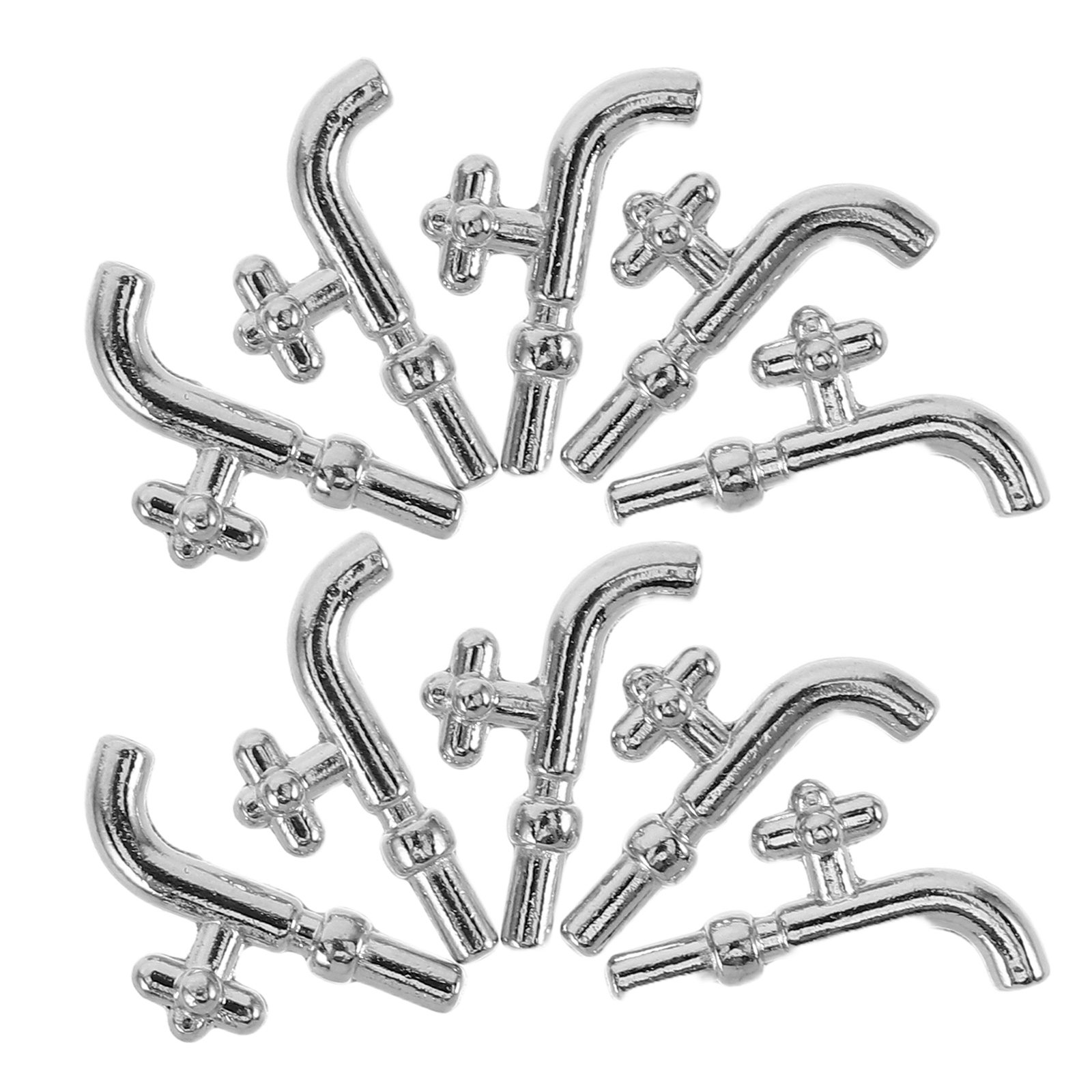 10Pcs Miniature Faucet Realist - Home Bathroom Faucets review and price