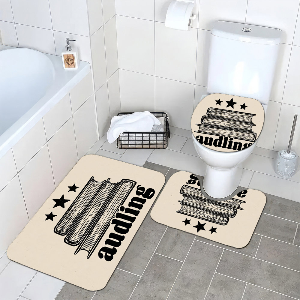 Set of 3 Bathroom Mat Set Toil - Home Made Bathroom Vanity review and price