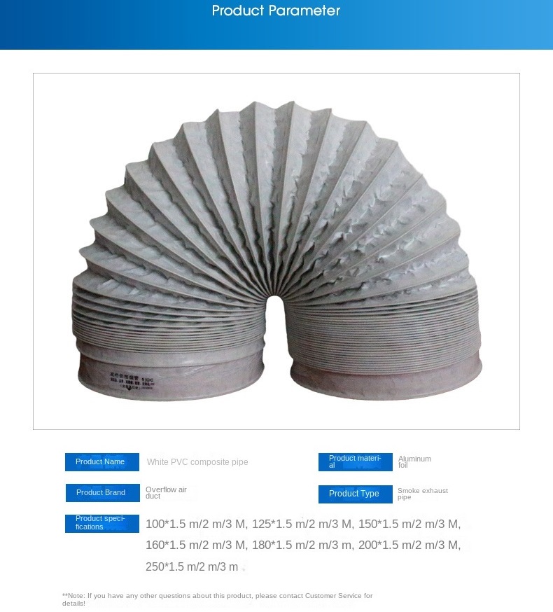 φ100-250mm White PVC Aluminum  - Home Bathroom Vent review and price