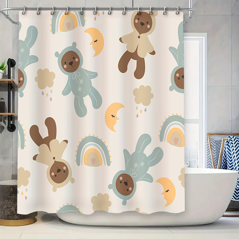 Adorable Animal Print Shower C - Adorable Home Bathroom Ideas review and price