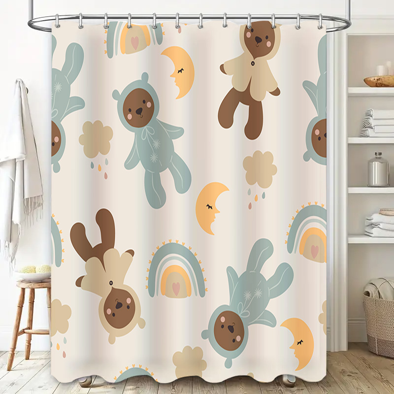 Adorable Animal Print Shower C - Adorable Home Bathroom Ideas review and price