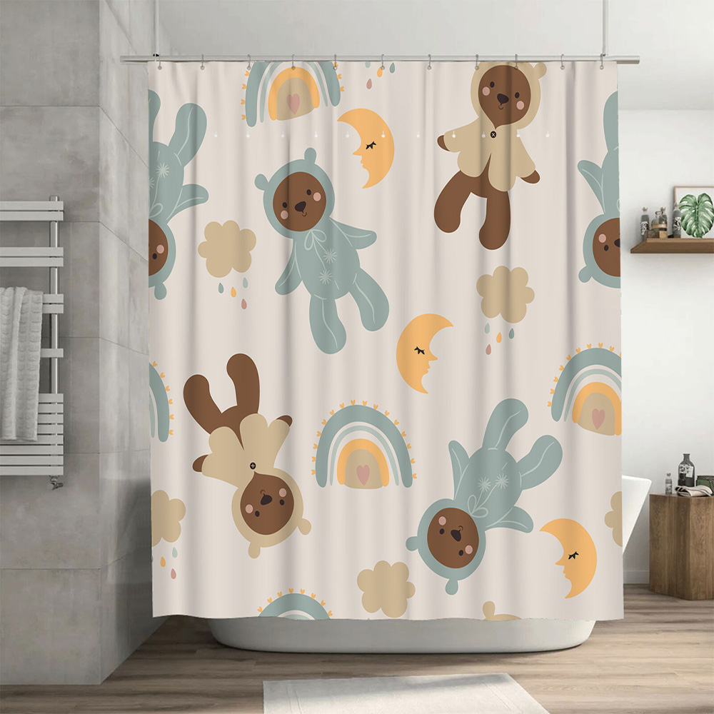 Adorable Animal Print Shower C - Adorable Home Bathroom Ideas review and price