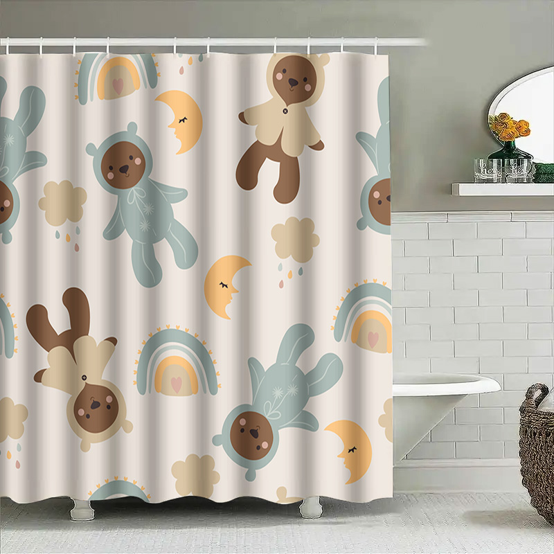 Adorable Animal Print Shower C - Adorable Home Bathroom Ideas review and price
