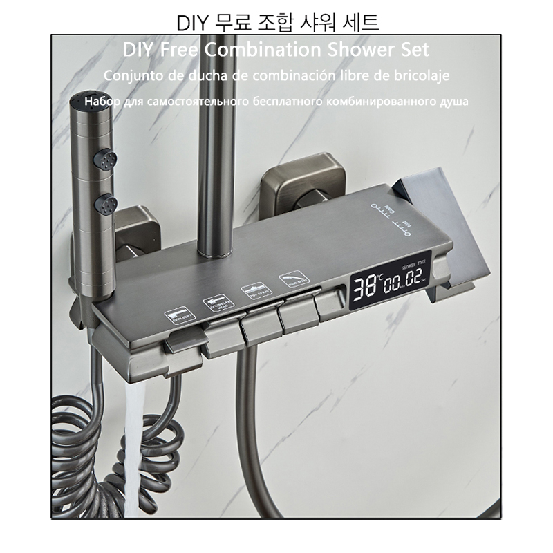 Piano Keys Bathroom Shower Set - Home Bathroom Faucets review and price